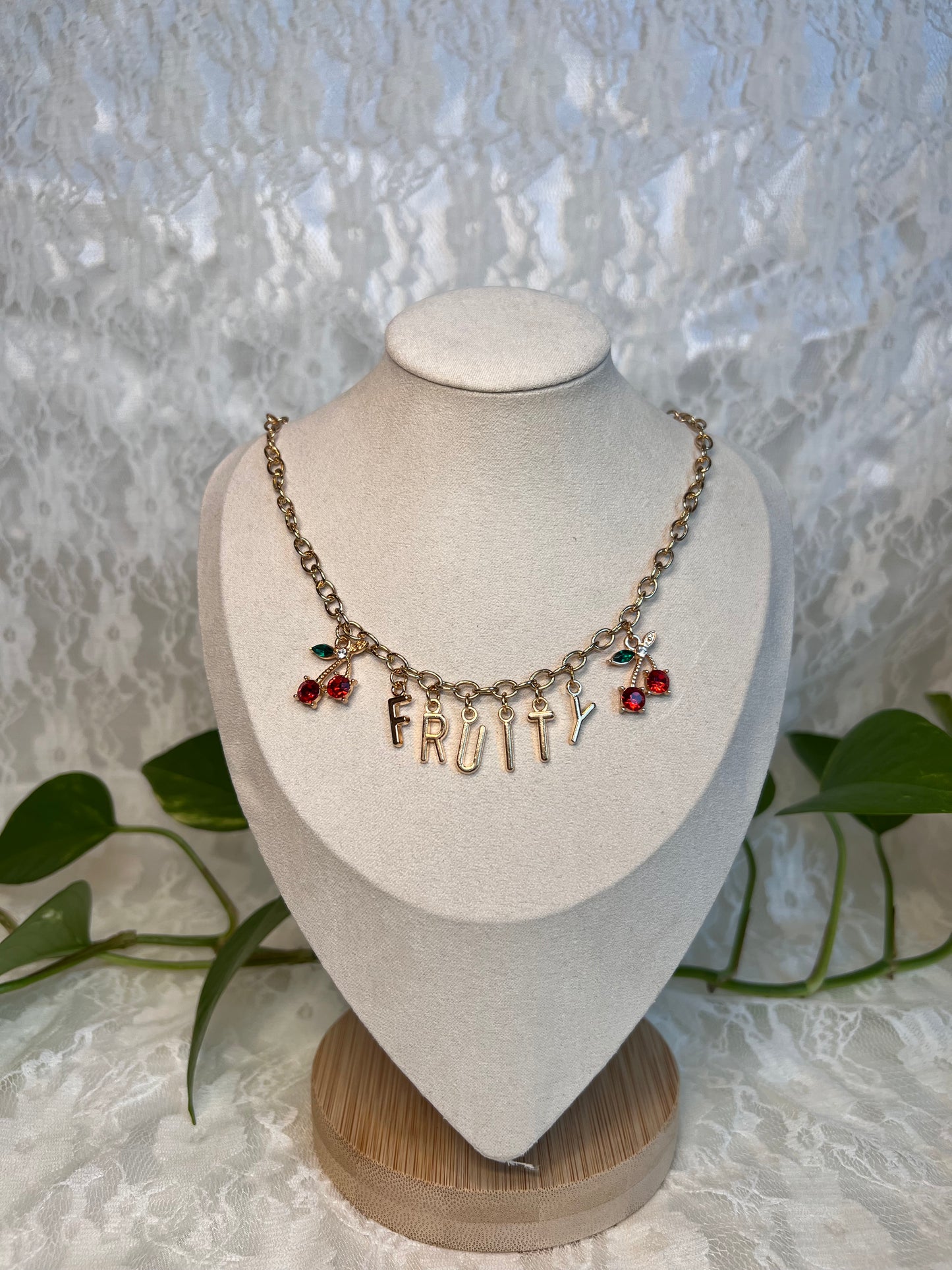 Fruity Necklace | Gold