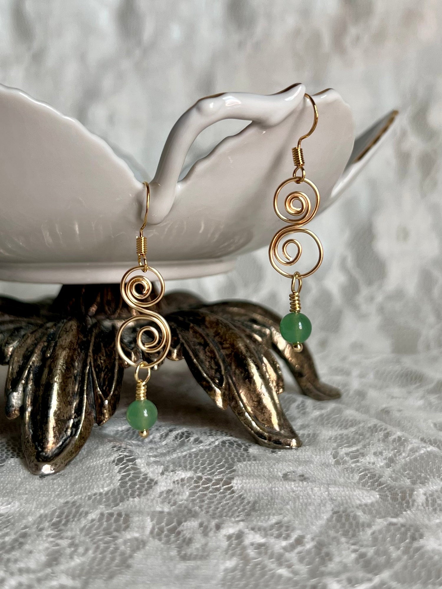 Baby Swirl Earrings