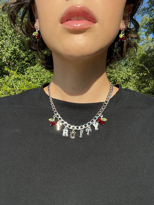 FRUITY Necklace | Silver