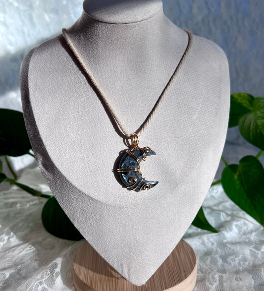Larvikite Moon