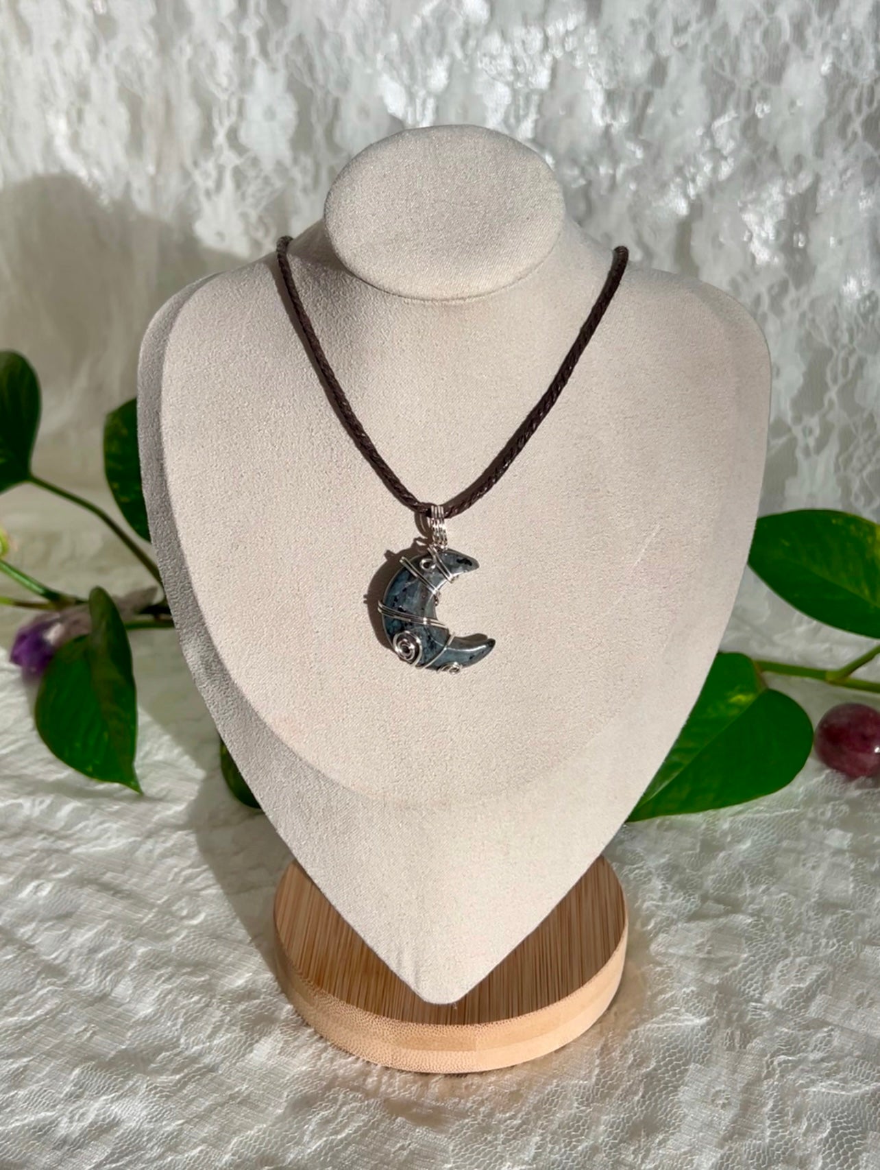 Larvikite Moon