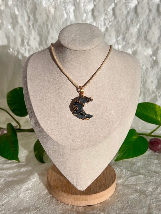 Larvikite Moon
