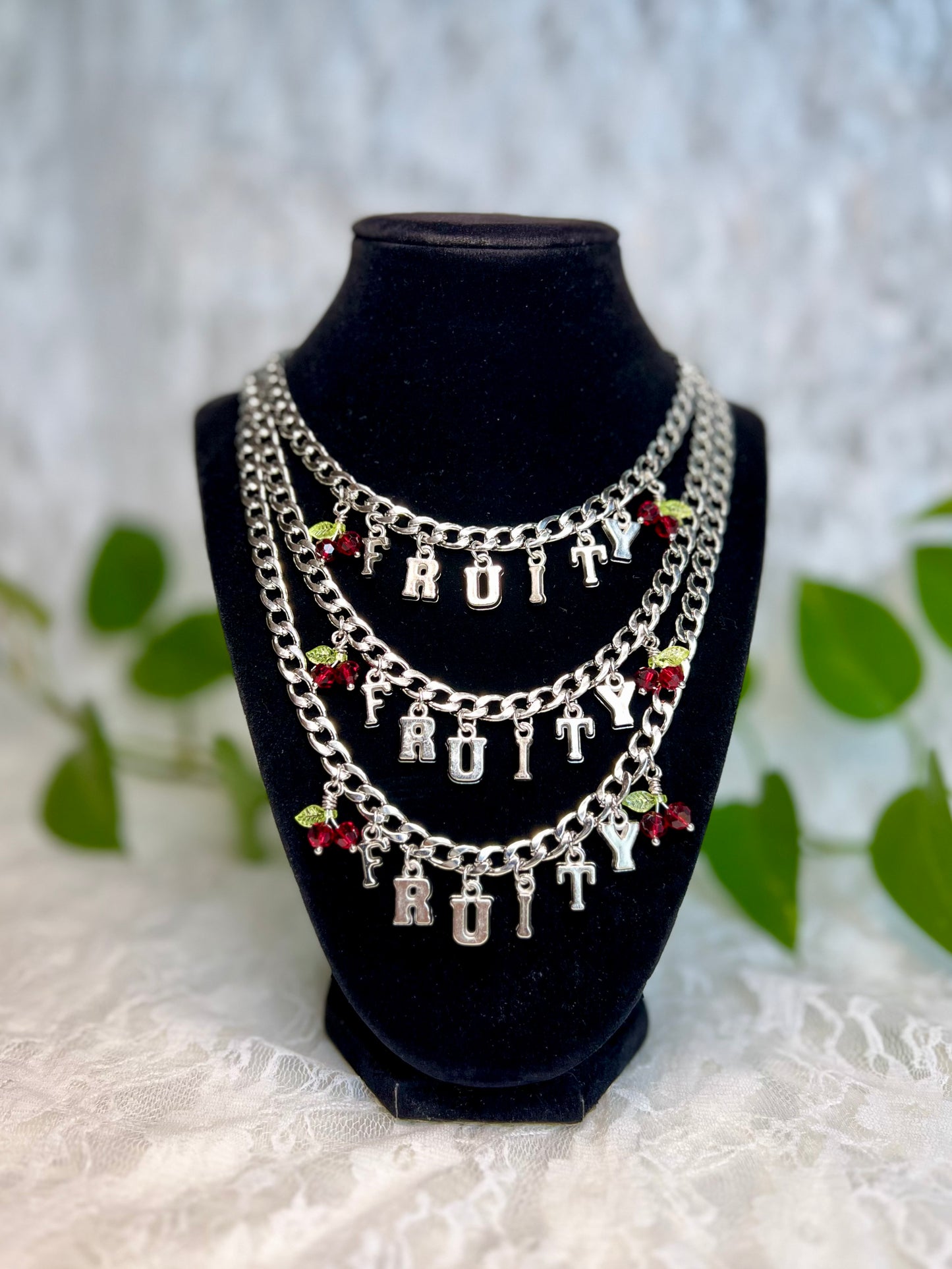 FRUITY Necklace | Silver