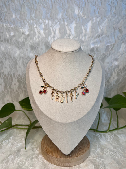 Fruity Necklace | Gold